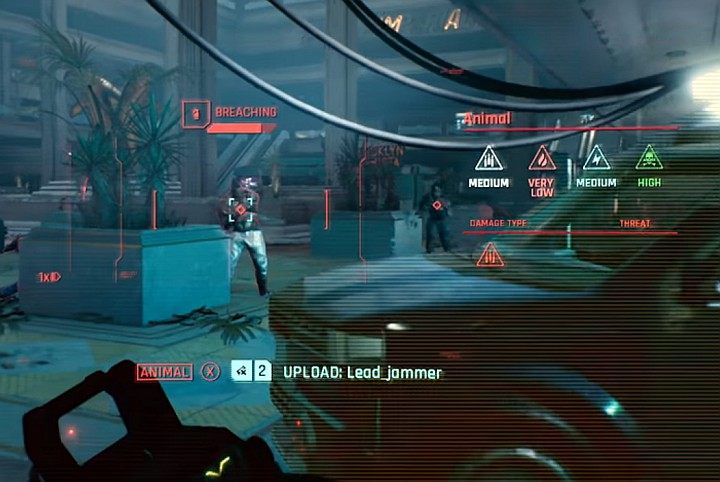 Hakowanie to osobna umiejętność twojego bohatera, którą możesz samodzielnie rozwijać - Cyberpunk 2077: Walka - Cyberpunk 2077 - poradnik do gry