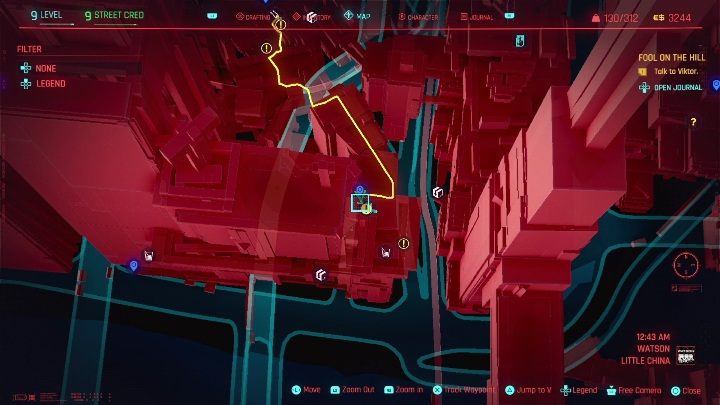 Jak odblokować: zadanie główne Skok na głęboką wodę - Cyberpunk 2077: Wszystkie Karty tarota - Cyberpunk 2077 - poradnik do gry