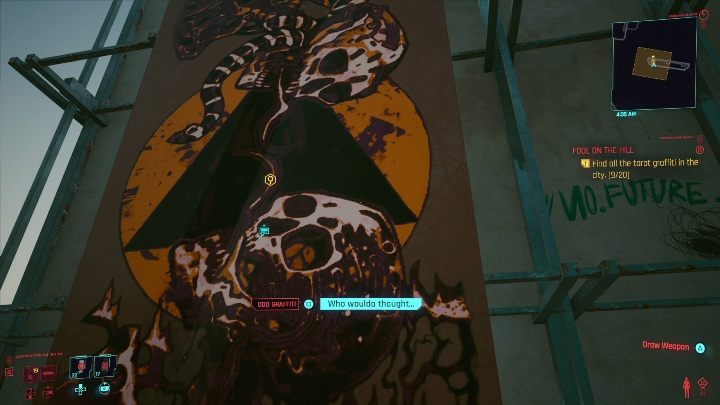 33 - Cyberpunk 2077: Karty tarota - wszystkie lokacje, murale - Cyberpunk 2077 - poradnik do gry
