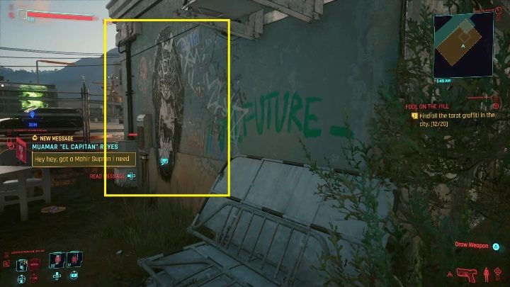 39 - Cyberpunk 2077: Karty tarota - wszystkie lokacje, murale - Cyberpunk 2077 - poradnik do gry