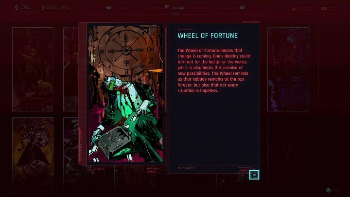 Lokalizacja: Kartę Koło Fortuny zdobędziesz, gdy zbadasz mural, który znajduje się na ścianie motelu - Cyberpunk 2077: Karty tarota - wszystkie lokacje, murale - Cyberpunk 2077 - poradnik do gry