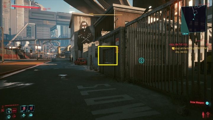 44 - Cyberpunk 2077: Karty tarota - wszystkie lokacje, murale - Cyberpunk 2077 - poradnik do gry