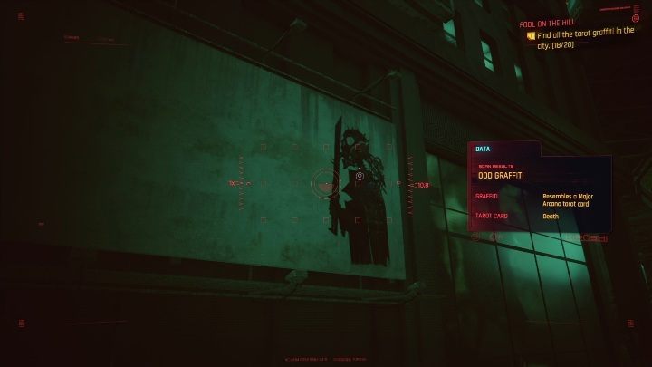54 - Cyberpunk 2077: Karty tarota - wszystkie lokacje, murale - Cyberpunk 2077 - poradnik do gry