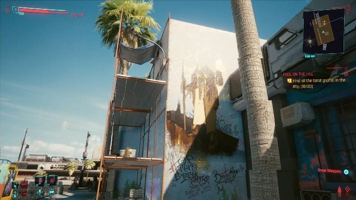 56 - Cyberpunk 2077: Karty tarota - wszystkie lokacje, murale - Cyberpunk 2077 - poradnik do gry