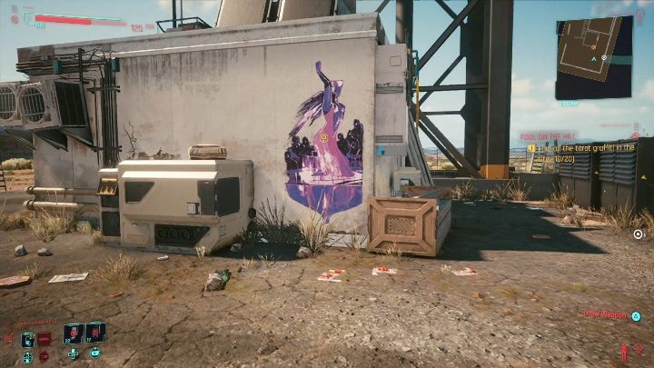 57 - Cyberpunk 2077: Karty tarota - wszystkie lokacje, murale - Cyberpunk 2077 - poradnik do gry
