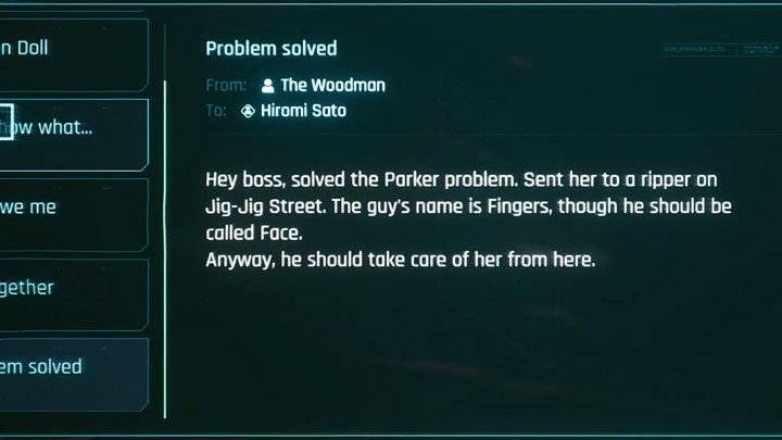 Jeśli wtargnąłeś na teren klubu siłą lub po prostu chcesz się pozbyć szefa, będziesz musiał walczyć z Woodmanem - Cyberpunk 2077: Przesłuchanie Woodmana - jak z nim rozmawiać? - Cyberpunk 2077 - poradnik do gry