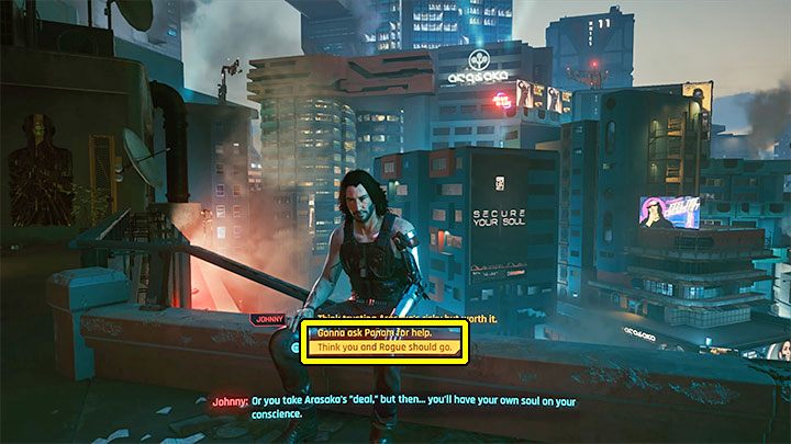 Opis osiągnięcia: Pozwól Johnnyemu Silverhandowi pozostać w twoim ciele - Cyberpunk 2077: Trofea związane z zakończeniami - lista - Cyberpunk 2077 - poradnik do gry
