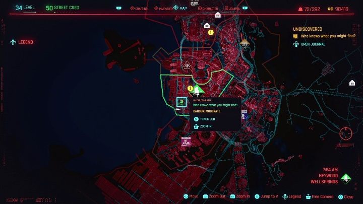 4 - Cyberpunk 2077: Neutralizacja, Heywood - kontrakty, solucja, mapa - Cyberpunk 2077 - poradnik do gry