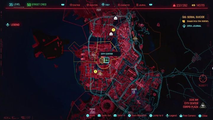 1 - Cyberpunk 2077: Kradzież, City Center - kontrakty, solucja, mapa - Cyberpunk 2077 - poradnik do gry
