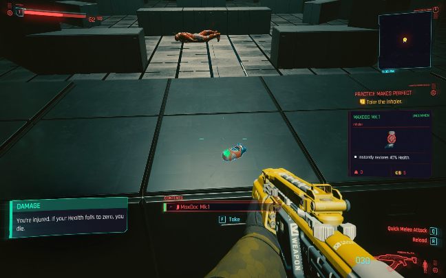 Regeneracja zdrowia odbywa się samoistnie, gdy zakończysz walkę - Cyberpunk 2077: Rozwój postaci - Cyberpunk 2077 - poradnik do gry