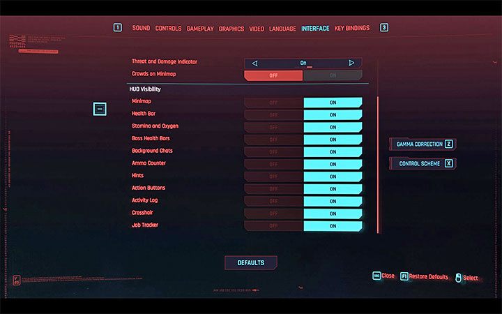 Tak, gra pozwala wyłączyć cały HUD lub jego poszczególne elementy - Cyberpunk 2077: Najczęściej zadawane pytania - Cyberpunk 2077 - poradnik do gry