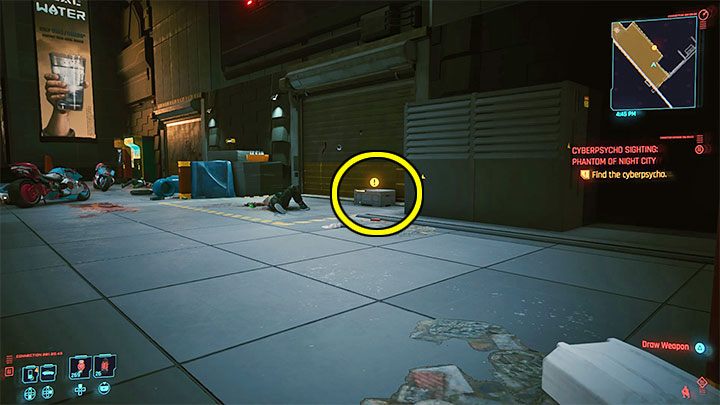 Skradaj się i nie zbliżaj do widocznego w oddali bossa - Cyberpunk 2077: Ostrza modliszkowe - jak odblokować? - Cyberpunk 2077 - poradnik do gry