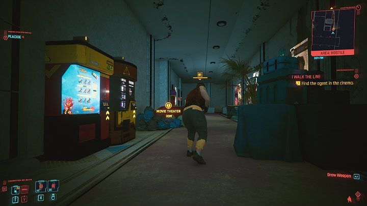 Następnie przejdź na drugą stronę i wyeliminuj ostatniego przeciwnika - Cyberpunk 2077: Rozpoznanie wzorca/I Walk the Line - solucja, opis przejścia - Cyberpunk 2077 - poradnik do gry