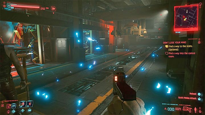 W największej sali Delamain HQ spotkasz się po raz pierwszy z dwoma zagrożeniami - Cyberpunk 2077: Delamain: Reanimacja/Dont Lose Your Mind - solucja - Cyberpunk 2077 - poradnik do gry