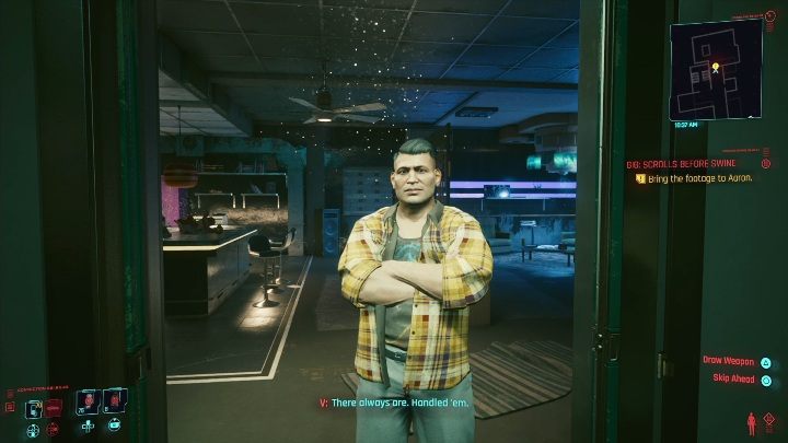 Solucja: twoim zadaniem jest dostanie się do budynku, a następnie do komputera - Cyberpunk 2077: Kradzież, Watson - kontrakty, solucja, mapa - Cyberpunk 2077 - poradnik do gry