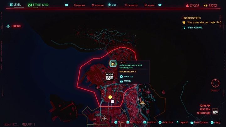 6 - Cyberpunk 2077: Kradzież, Watson - kontrakty, solucja, mapa - Cyberpunk 2077 - poradnik do gry