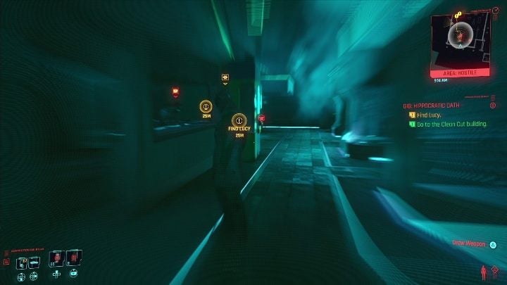 Cel: Lucy Thackery, żywa - Cyberpunk 2077: Ratunek, Watson - kontrakty, solucja, mapa - Cyberpunk 2077 - poradnik do gry