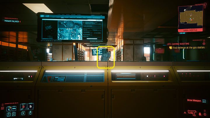 Zabij strażnika i ukryj jego ciało, tak na wszelki wypadek - Cyberpunk 2077: Pasażer/Life During Wartime - solucja, opis przejścia - Cyberpunk 2077 - poradnik do gry