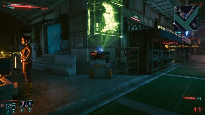 Kolejnym sposobem na poruszanie się po mapie jest korzystanie z szybkiej podróży - Cyberpunk 2077: Eksploracja - Cyberpunk 2077 - poradnik do gry