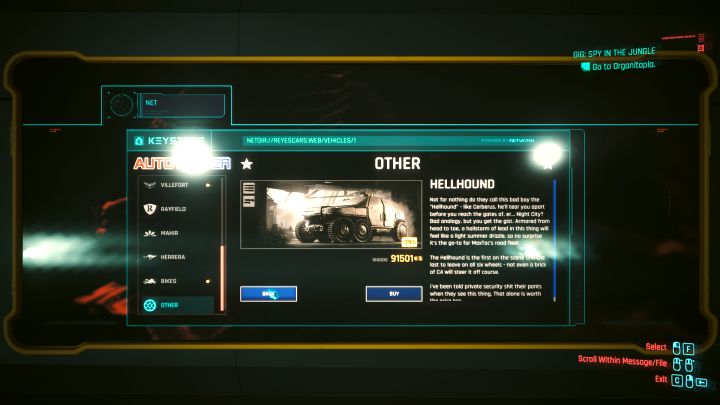 3 - Cyberpunk Phantom Liberty: Jak zdobyć najlepszy pojazd z uzbrojeniem? - Cyberpunk 2077 - poradnik do gry