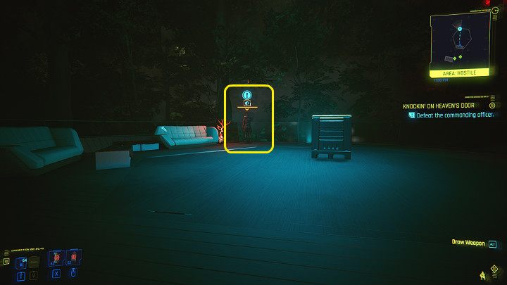 Wróć na platformę z dowódcą i wykończ go w momencie, gdy nie będzie patrzył w Twoją stronę - Cyberpunk 2077: Ostatnie tango w Night City - solucja, opis przejścia - Cyberpunk 2077 - poradnik do gry