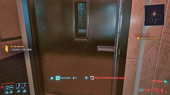 Informator (CI) pracujący dla Warda przebywa w dzielnicy Corpo Plaza w City Center - Cyberpunk 2077: Stróże bezprawia/I Fought the Law (River) - solucja - Cyberpunk 2077 - poradnik do gry