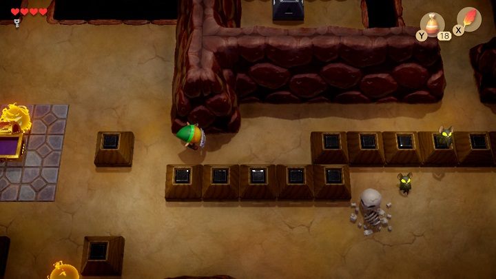 Idź w dół i skręć w prawo - Tail Cave | Solucja The Legend of Zelda Links Awakening - The Legend of Zelda Links Awakening - poradnik do gry