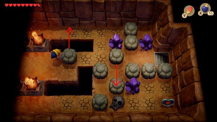 Wejdź do jaskini i idź w prawo - Anglers Tunnel | Solucja The Legend of Zelda Links Awakening - The Legend of Zelda Links Awakening - poradnik do gry