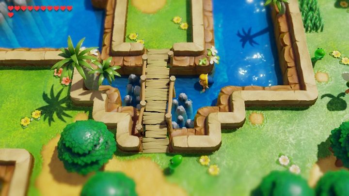 Wróć do Marthas Bay i wejdź do wody - Catfishs Maw | Solucja The Legend of Zelda Links Awakening - The Legend of Zelda Links Awakening - poradnik do gry