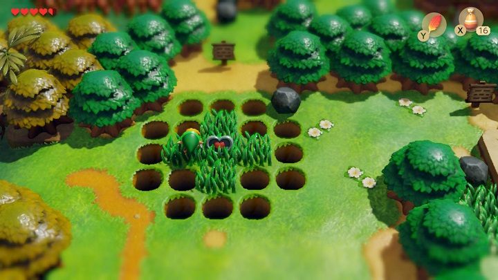 Znajdziesz się przed Tail Cave - Bottle Grotto | Solucja The Legend of Zelda Links Awakening - The Legend of Zelda Links Awakening - poradnik do gry