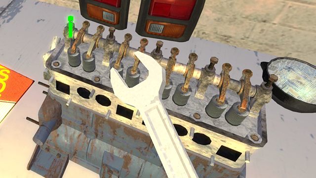 Pięć nakrętek dokręcisz kluczem 8mm. - My Summer Car: Budowa silnika i skrzyni biegów dla samochodu Satsuma - My Summer Car - poradnik do gry