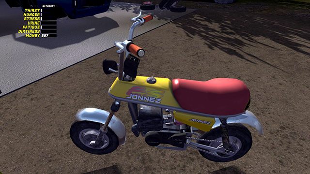 Mały, ale wariat. Jonnez ES to nasz kieszonkowy pojazd w świecie My Summer Car. - Motorower Jonnez ES | Pojazdy w My Summer Car - My Summer Car - poradnik do gry