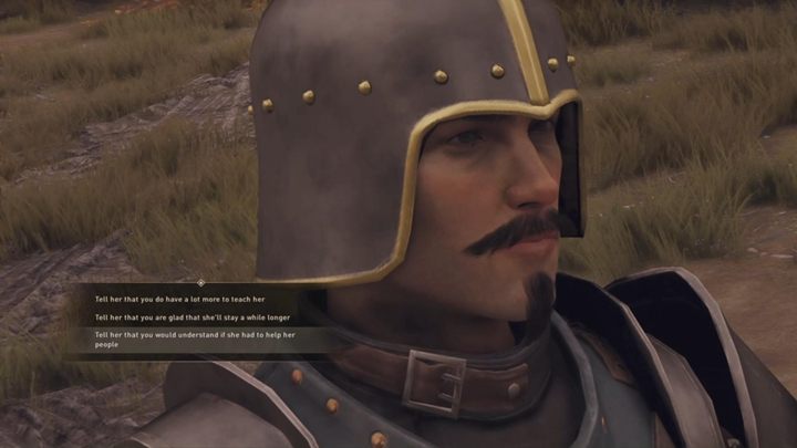 Co ma zamiar robić teraz - GreedFall: Romans - Siora - GreedFall - poradnik do gry