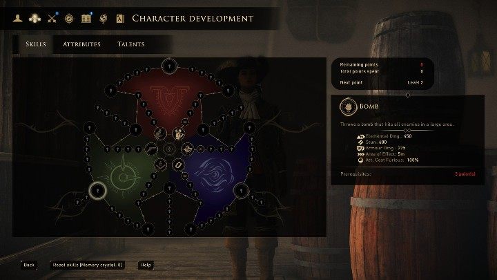 Magię możesz rozwijać za pomocą drzewka umiejętności - GreedFall: Magia - GreedFall - poradnik do gry