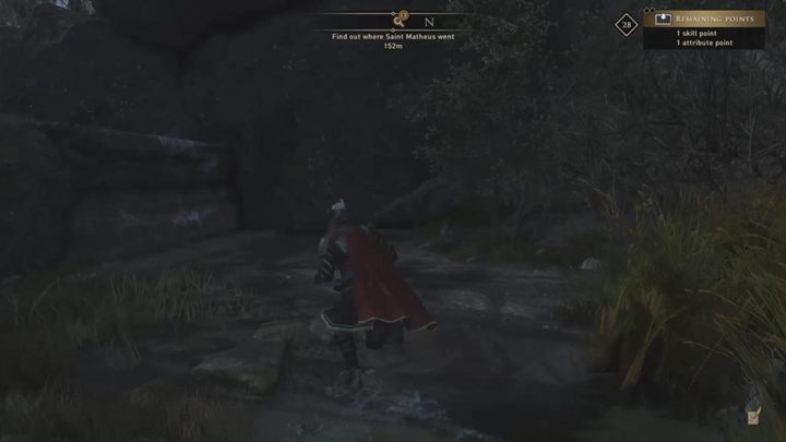 Zostaniesz skierowany, by ruszyć śladami Świętego Matheusa - Śladami Świętego Matheusa | Solucja GreedFall - GreedFall - poradnik do gry