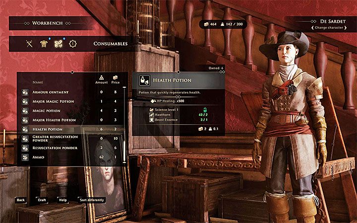 Kolejne fiolki zdrowia możesz - GreedFall: Rany - jak leczyć? - GreedFall - poradnik do gry