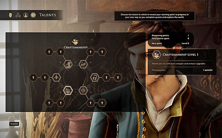 Rzemiosło (Craftsmanship) jest jedną z jedną z dwóch głównych odmian craftingu w GreedFall - GreedFall: Rzemiosło i alchemia - GreedFall - poradnik do gry