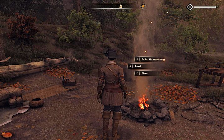 Ogniska pełnią w GreedFall kilka przydatnych ról - możesz odpocząć, zmienić skład drużyny, zajrzeć do skrzyni na przedmioty i aktywować szybką podróż - GreedFall: Porady na start - GreedFall - poradnik do gry