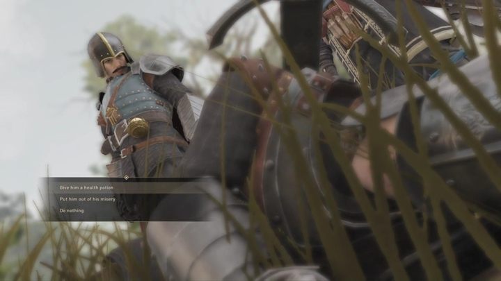 Po walce, pomów z porucznikiem i ruszaj do zwiadowców w Tir Dob - Atak na San Matheus | Solucja GreedFall - GreedFall - poradnik do gry