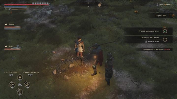 Po wszystkim, obejrzysz krótki filmik i misja dobiegnie do końca - GreedFall: Śladami Szaleństwa - solucja, opis przejścia - GreedFall - poradnik do gry