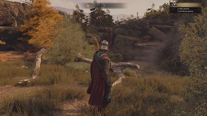 Górzysty szlak, bardzo liniowa lokacja, w której czeka cię głównie kilka scen fabularnych - GreedFall: Mapa świata - GreedFall - poradnik do gry