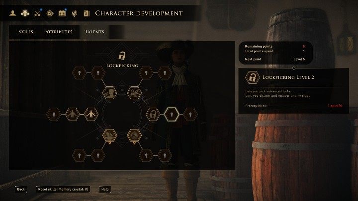 Aby otwierać zamki w grze musisz zainwestować w talent - otwieranie zamków - GreedFall: Złoto - jak gromadzić? - GreedFall - poradnik do gry