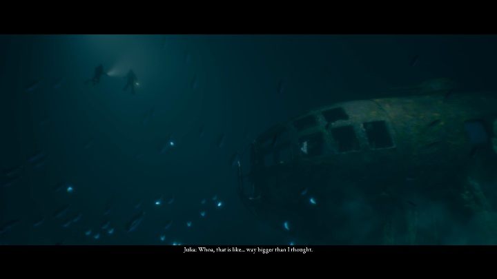 Gdy okryjecie wrak statku sterowanie zostanie przełączone na Fliss - Wreck | Solucja The Dark Pictures Man of Medan - The Dark Pictures Man of Medan - poradnik do gry