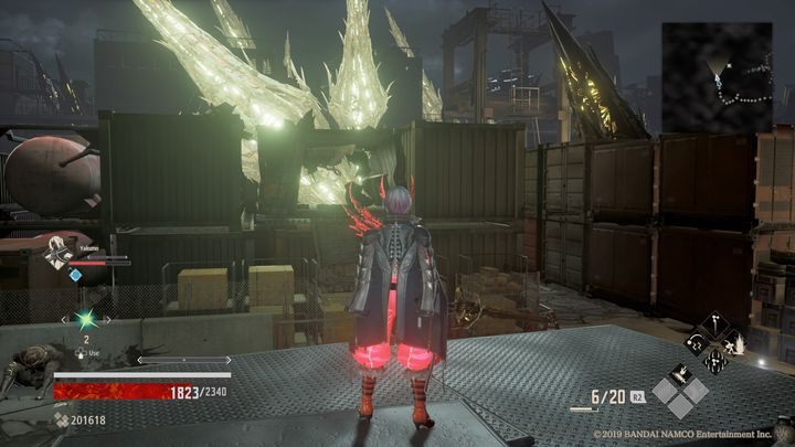 Zeskocz niżej, po prawej stronie znajdziesz Inhibit Cartridge - Provisional Government Outskirts | Solucja Code Vein - Code Vein - poradnik do gry