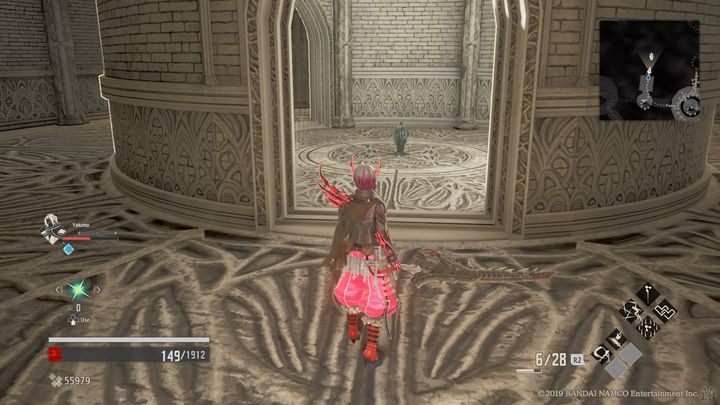 Udając się schodami do góry, znajdziesz nowy Mistle, Inner Tower - Cathedral Perimeter | Solucja Code Vein - Code Vein - poradnik do gry