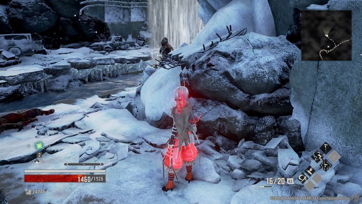 Cofnij się i idź w drugą stronę do Mistle - Ridge of Frozen Souls | Solucja Code Vein - Code Vein - poradnik do gry