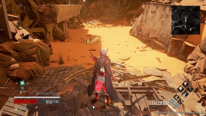 Uważaj na ukrytego, piaskowego przeciwnika - Crown of Sand | Solucja Code Vein - Code Vein - poradnik do gry