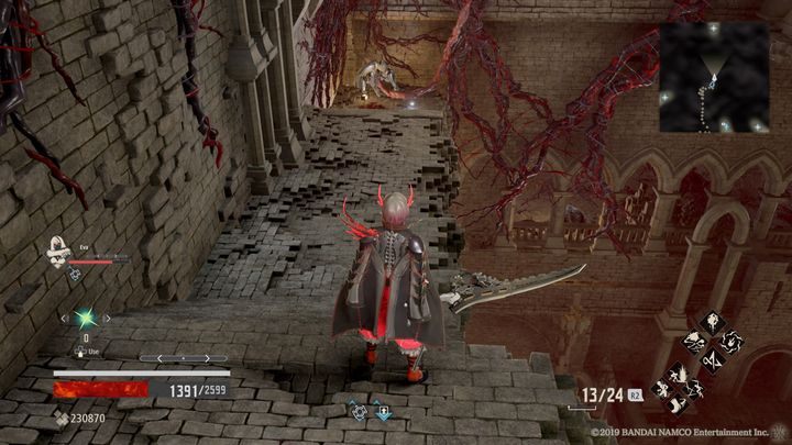 Znajduje się tam Solid Loss Crystal (M) - Provisional Government Center | Solucja Code Vein - Code Vein - poradnik do gry