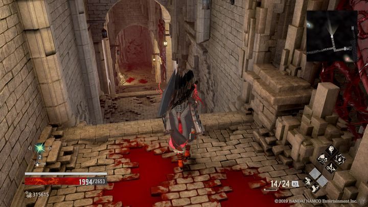 Zejdź po drabinie i udaj się ponownie do miejsca z windą - Connecting Bridge | Solucja Code Vein - Code Vein - poradnik do gry