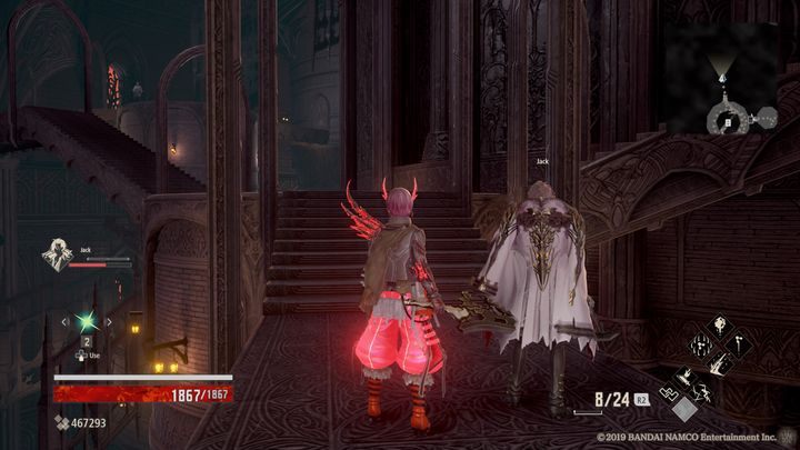 Idź w prawą stronę, schodami w górę - Crypt Spire | Solucja Code Vein - Code Vein - poradnik do gry